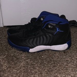 Jordan Jumpman Pro Black Blue Metallic Sliver